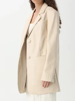 Blazer Twinset - Actitude in pelle sintetica