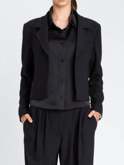 Blazer Twinset Actitude in crêpe