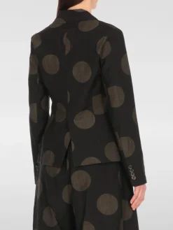 Blazer Uma Wang in misto lana a pois