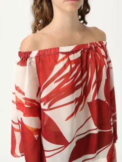 Blusa Hanita in crepe con stampa floreale