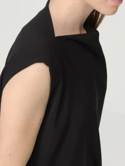 Blusa smanicata Kaos in crêpe