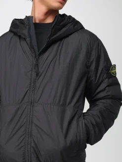 Bomber con cappuccio Stone Island in nylon