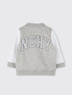 Bomber con maxi logo Givenchy in misto cotone bio