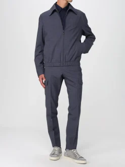 Bomber Incotex in lana stretch