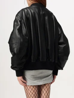 Bomber The Attico in pelle