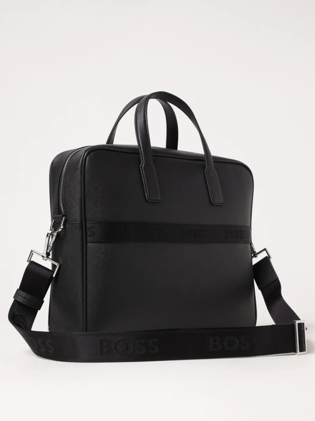 Borsa 24 ore Boss in pelle saffiano