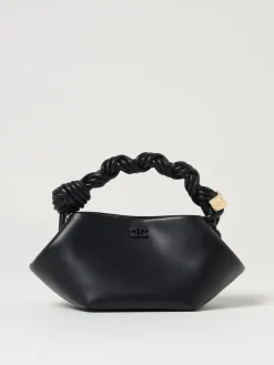 Borsa a mano Bou in pelle di vitello liscia Ganni