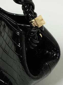 Borsa a mano Bou piccola Ganni in pelle stampa cocco