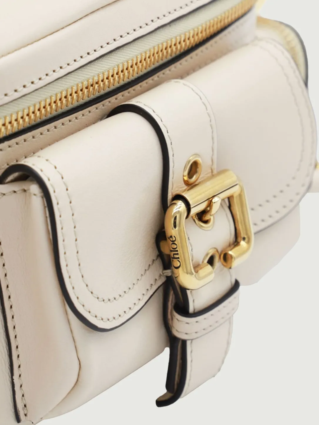 Borsa a mano Chloè in pelle lucida