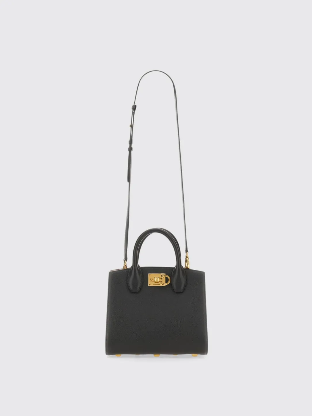 Borsa a mano in pelle a grana Ferragamo