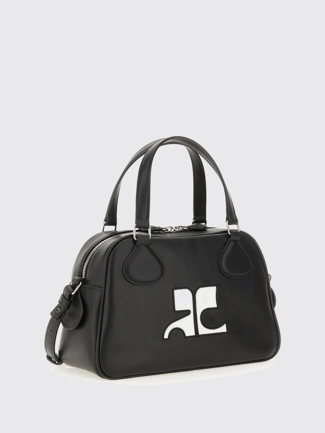 Borsa a mano in pelle di vitello CourrÈges