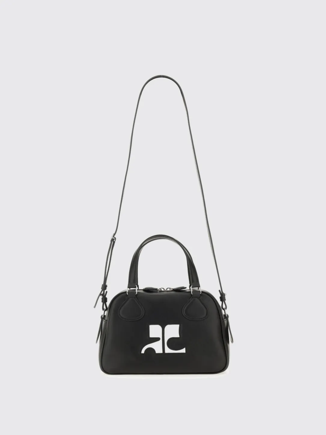 Borsa a mano in pelle di vitello CourrÈges