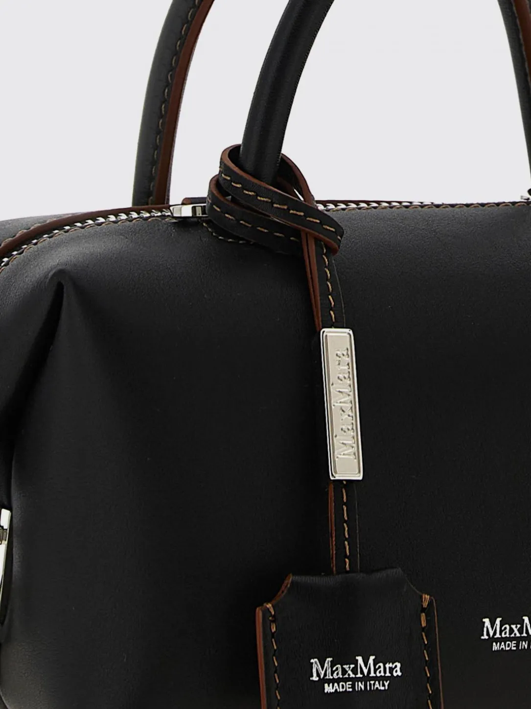 Borsa a mano in pelle di vitello Max Mara