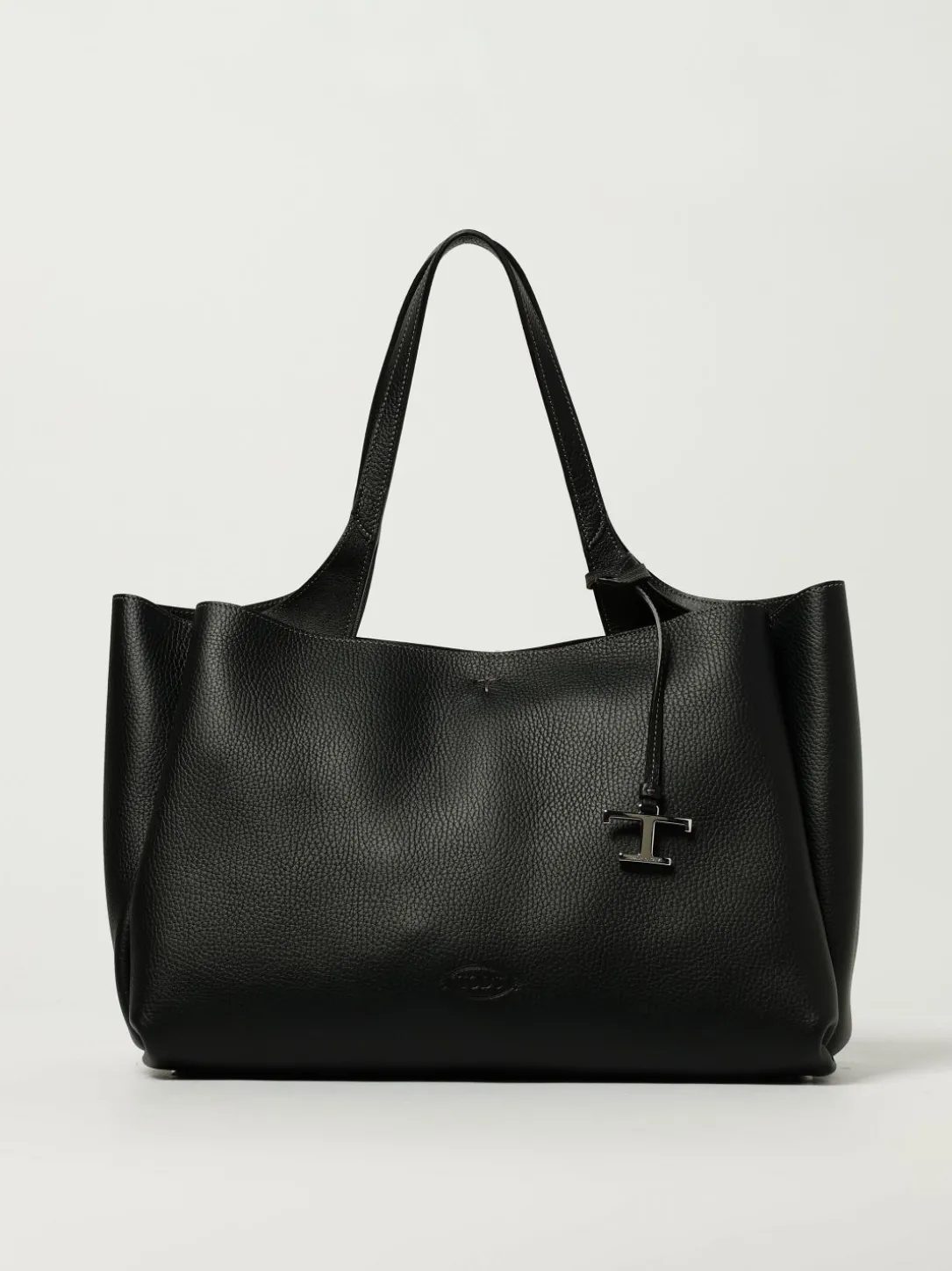 Borsa a mano in pelle di vitello a grana Tod's