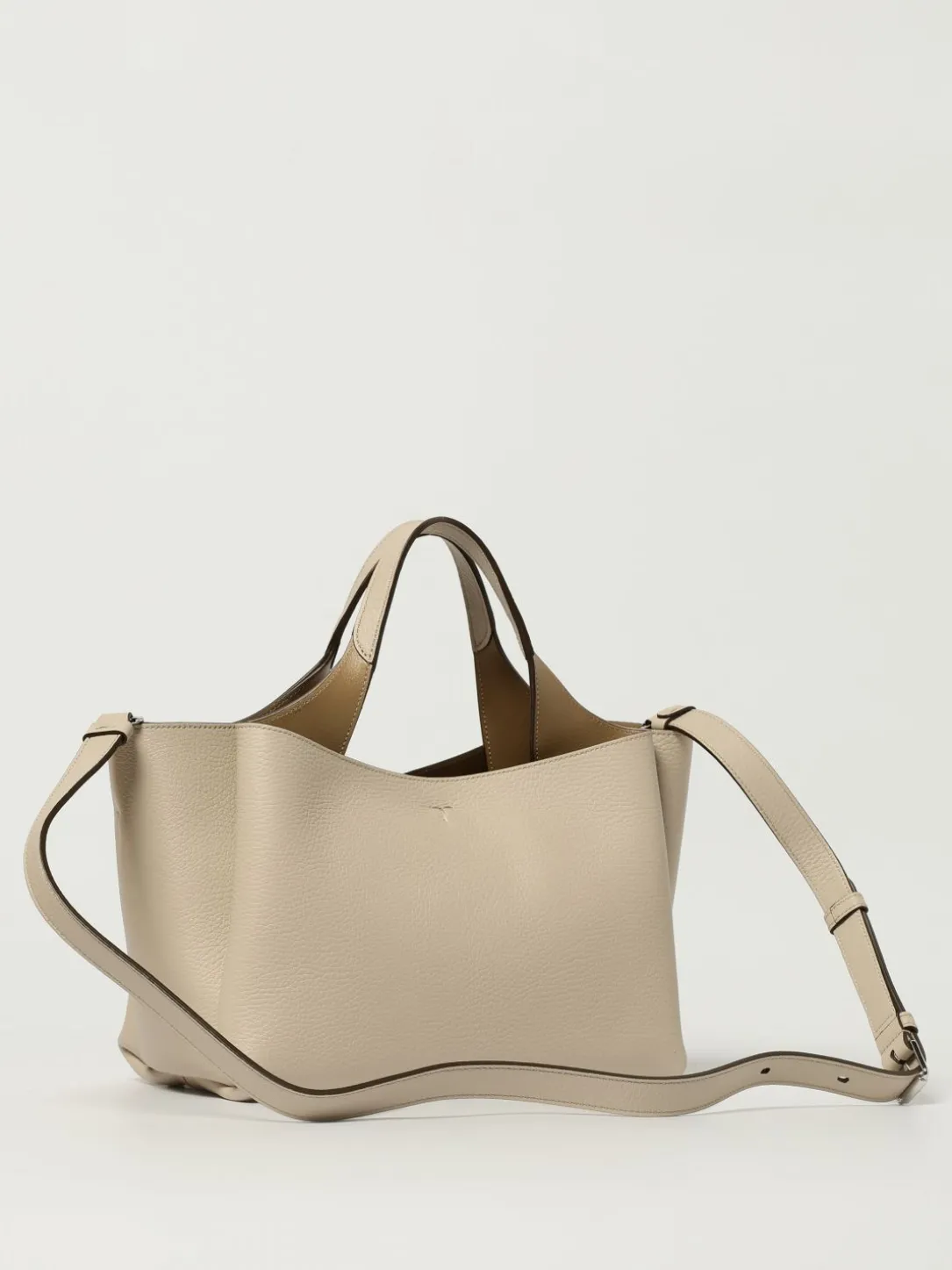 Borsa a mano in pelle di vitello a grana Tod's