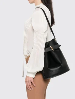 Borsa a secchiello Tara Tom Ford in pelle a grana