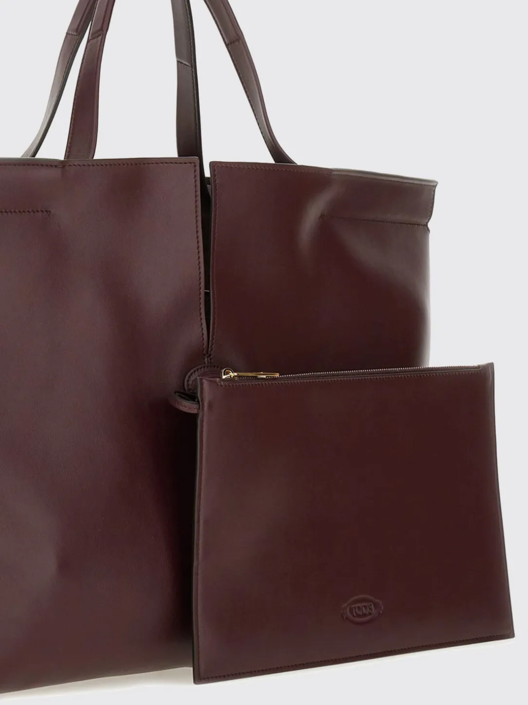 Borsa a spalla Di Folio in pelle di vitello Tod's
