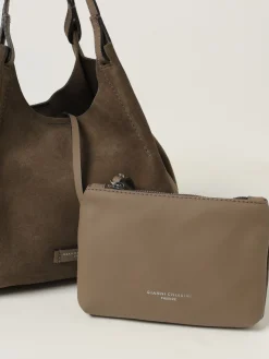 Borsa a spalla Dua in camoscio Gianni Chiarini