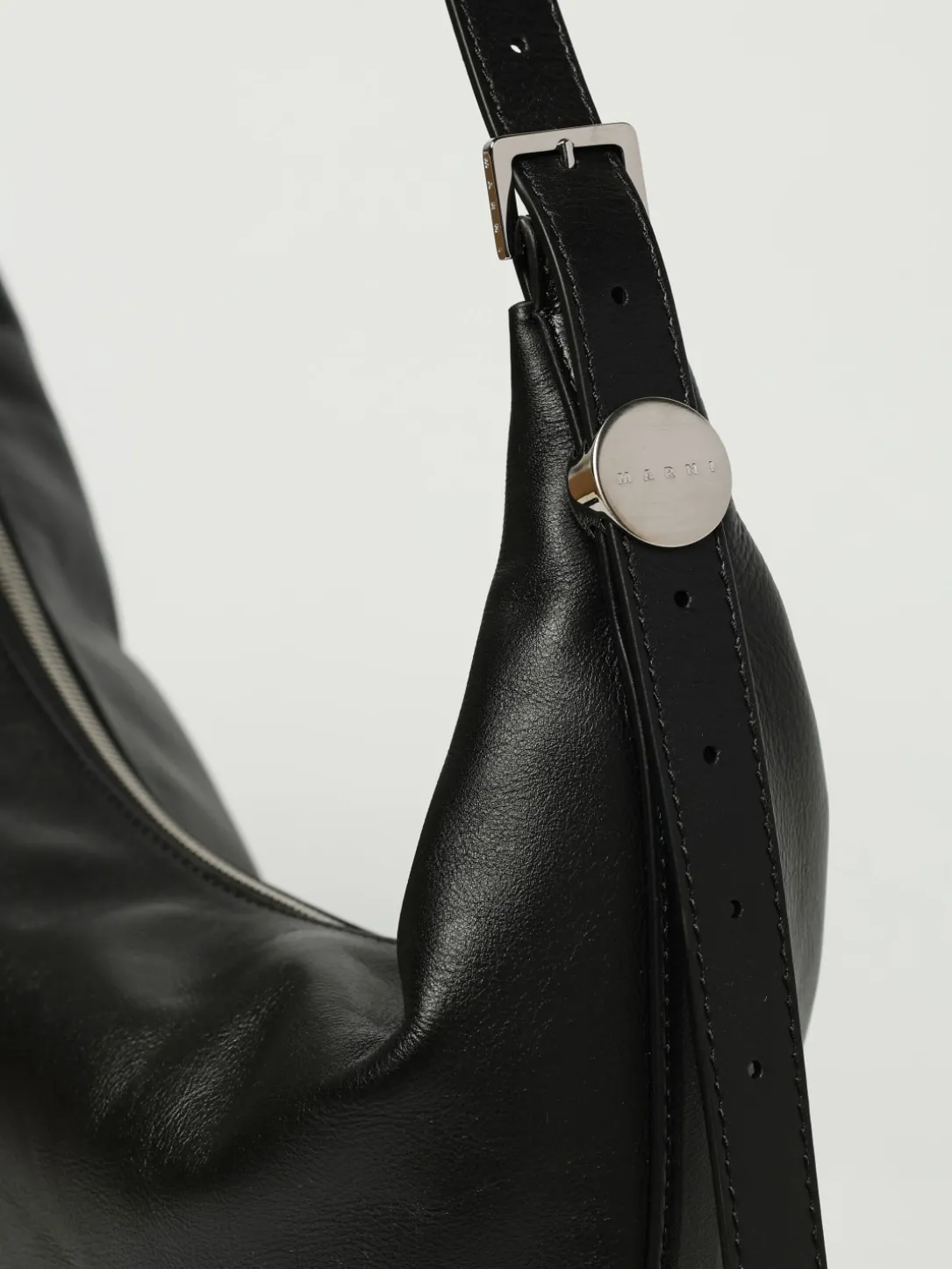 Borsa a spalla Hobo in pelle di vitello Marni