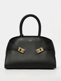 Borsa a spalla Hug soft Ferragamo in pelle di vitello