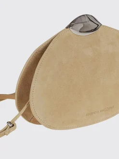 Borsa a spalla in camoscio Benedetta Bruzziches