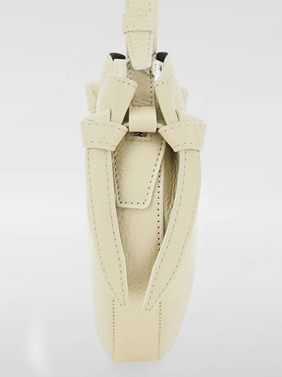 Borsa a spalla in pelle e camoscio Yuzefi