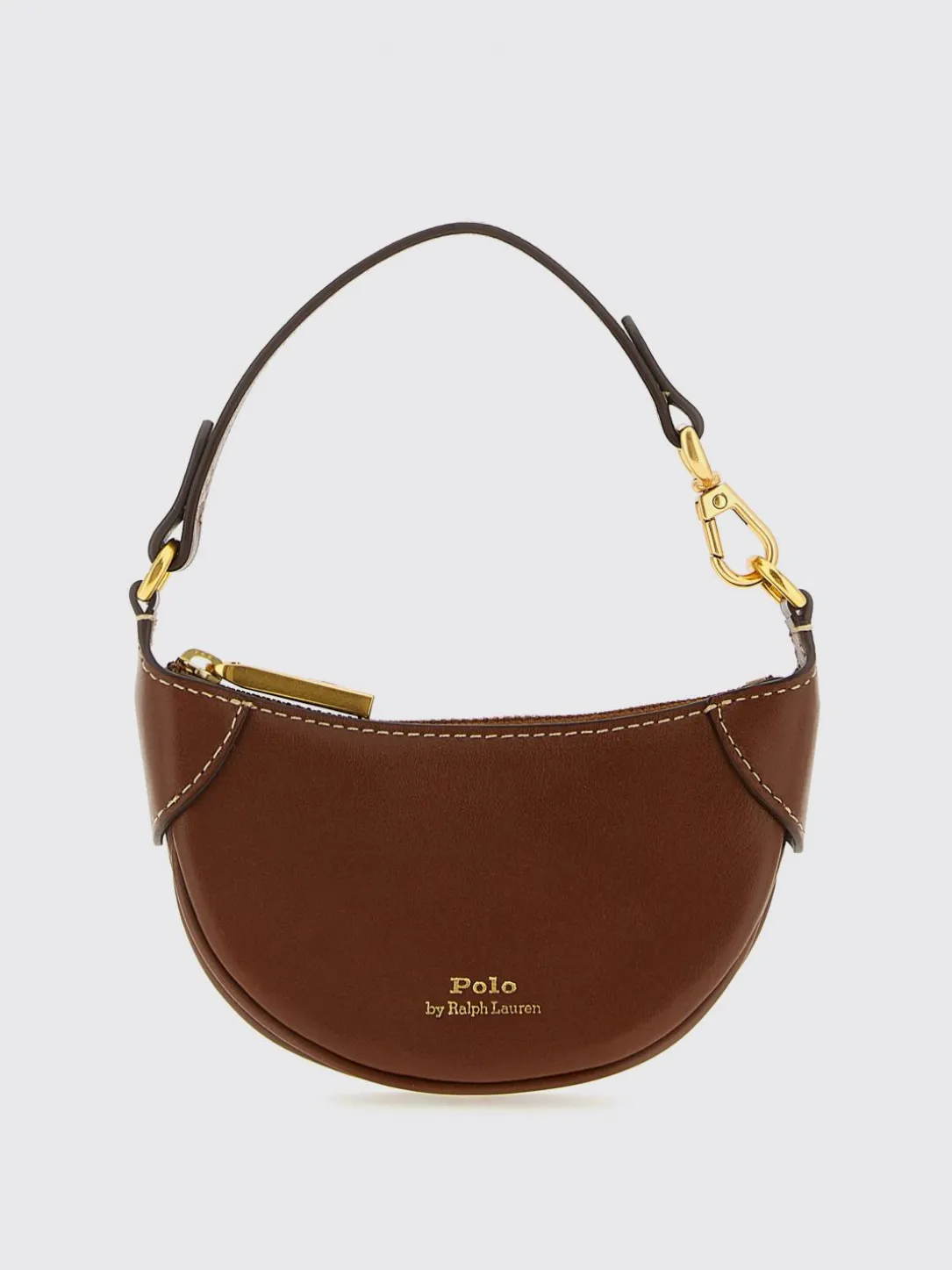 Borsa a spalla in pelle Polo Ralph Lauren