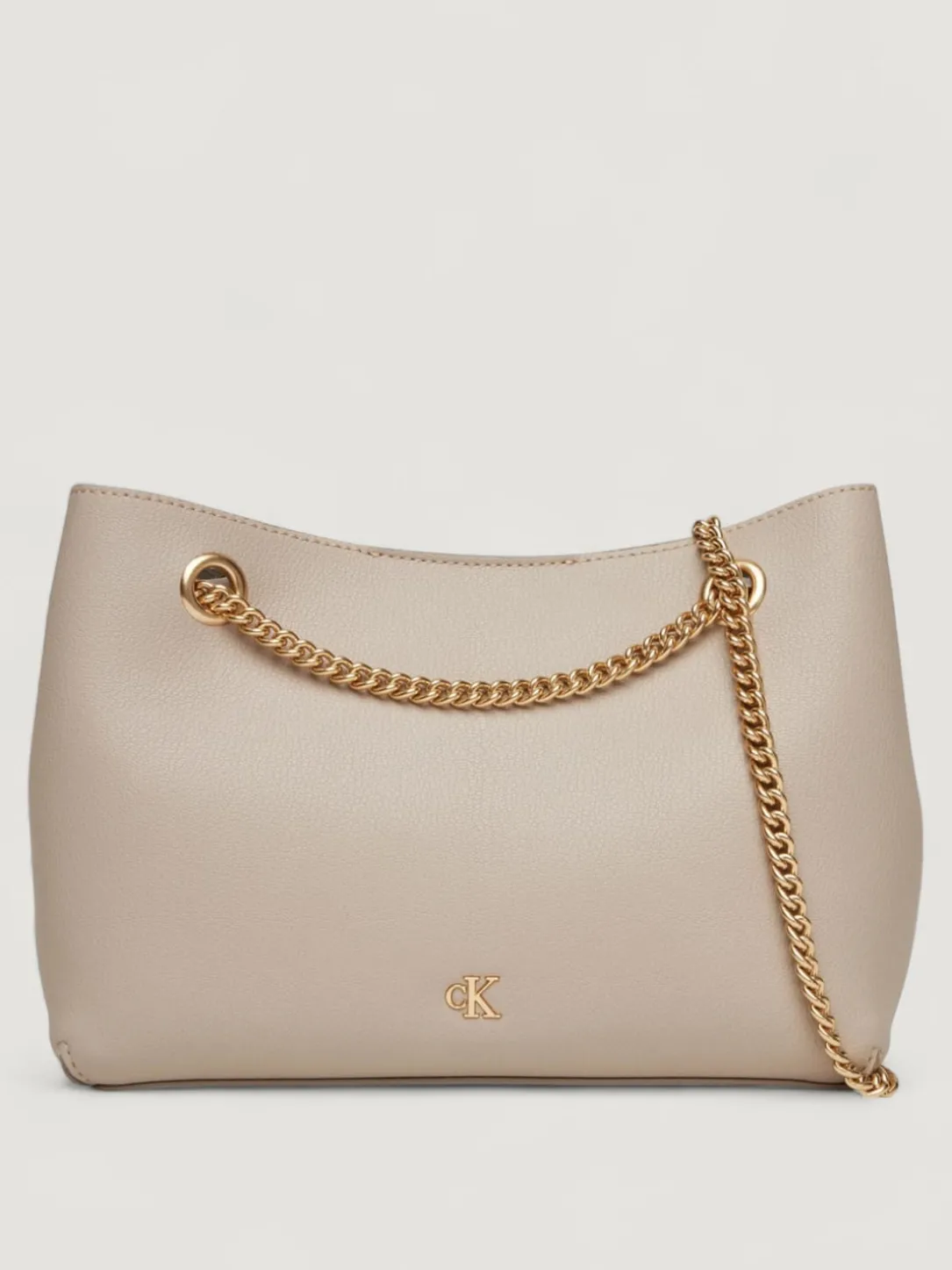 Borsa a spalla in pelle sintetica Calvin Klein