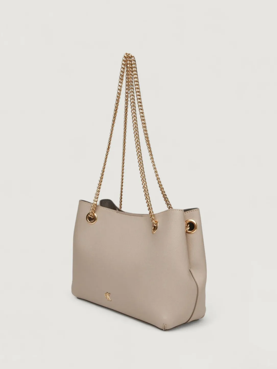 Borsa a spalla in pelle sintetica Calvin Klein