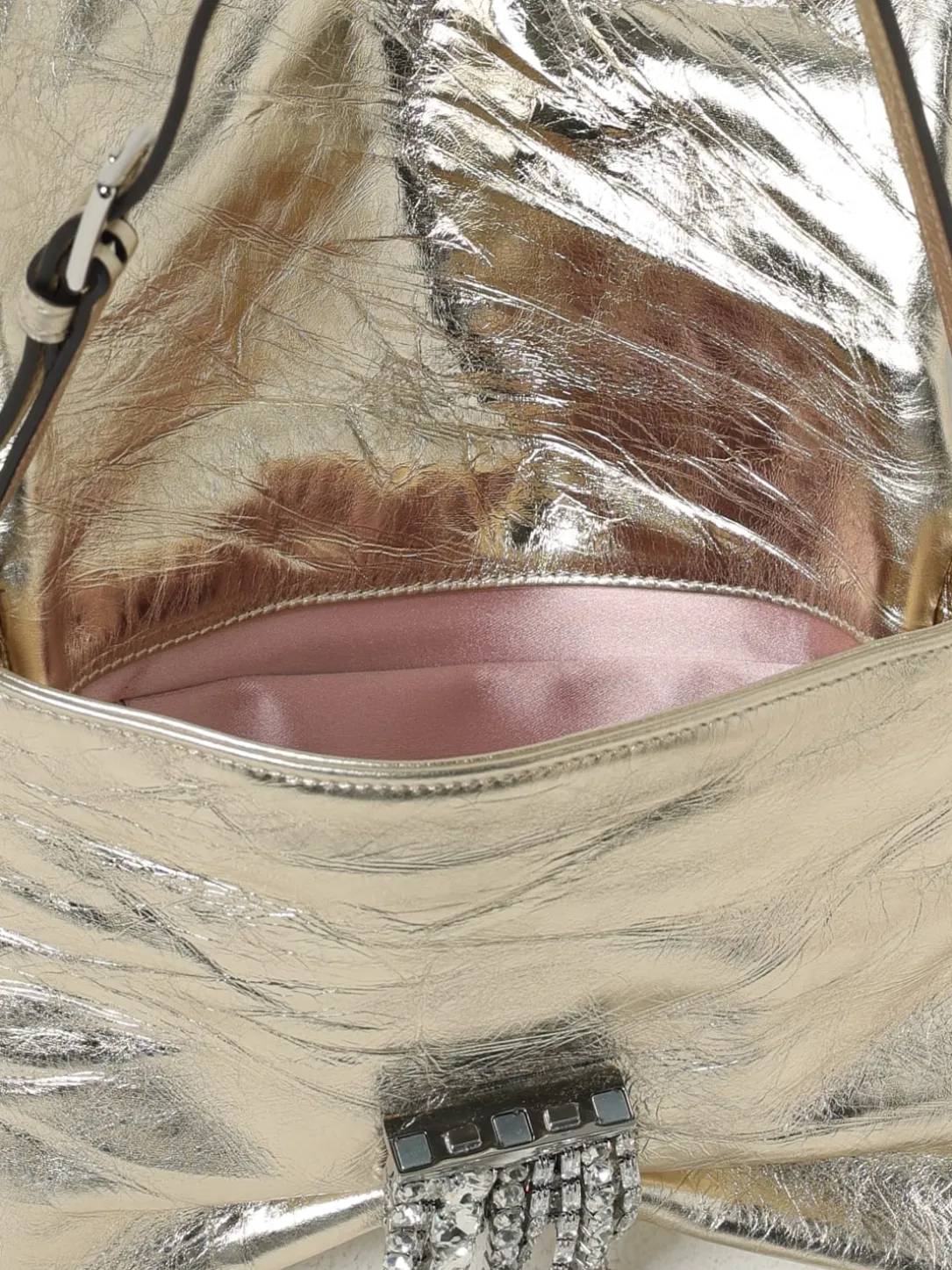 Borsa a spalla in pelle Zandra Shoulder Jimmy Choo