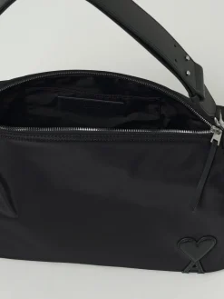 Borsa a spalla in tessuto tecnico Ami Paris