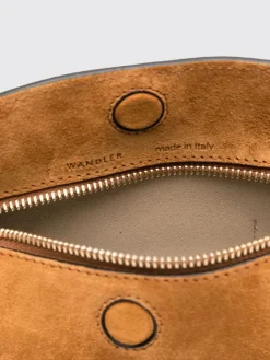 Borsa a spalla Mini Penelope in camoscio Wandler