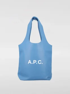 Borsa a spalla Ninon con logo A.P.C. in pelle sintetica