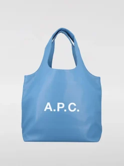 Borsa a spalla Ninon con logo A.P.C. in pelle sintetica