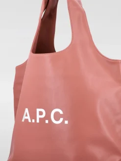 Borsa a spalla Ninon con logo A.P.C. in pelle sintetica