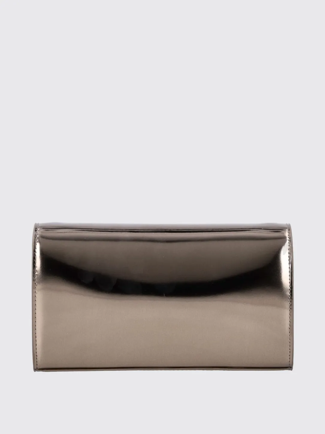 Borsa a spalla Oval D Diesel in pelle con catena 1Dr