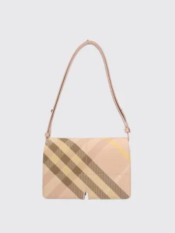 Borsa a spalla Snip in cotone check Burberry