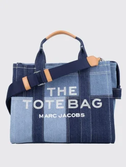 Borsa a spalla tote in denim di cotone Marc Jacobs