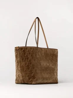 Borsa a spalla tote Roll grande FF Fendi