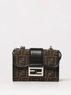 Borsa a tracolla Baguette Double FF Fendi