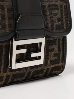 Borsa a tracolla Baguette Double FF Fendi