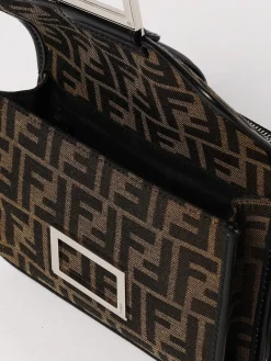 Borsa a tracolla Baguette Double FF Fendi