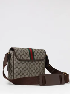 Borsa a tracolla in tessuto GG Supreme Ophidia Gucci