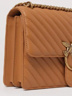 Borsa a tracolla Love Classic Pinko in nappa trapuntata chevron