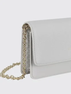 Borsa a tracolla mini in pelle bottalata Emporio Armani