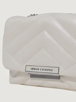 Borsa a tracolla mini in eco-pelle matelassé Armani Exchange