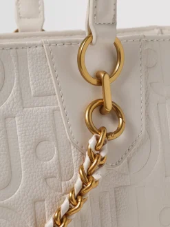 Borsa Adonide Liu Jo in pelle sintetica a grana con logo goffrato