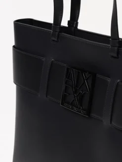 Borsa Armani Exchange in pelle sintetica