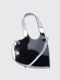 Borsa Baby Heart Coperni in pelle laminata