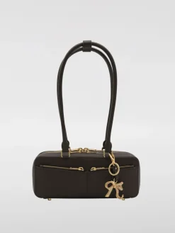 Borsa baguette Self-Portrait in pelle